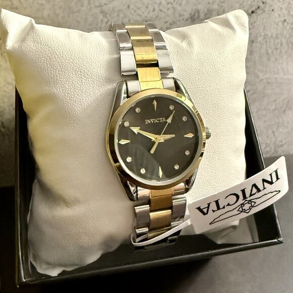 Women’s Invicta Celestial Watch - (69339) Two-Tone Steel & Gold, 28mm - NEW main image 6